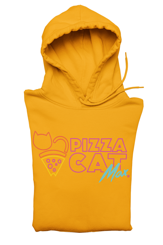 Pizza Cat Max Hoodie- Take it to the Max