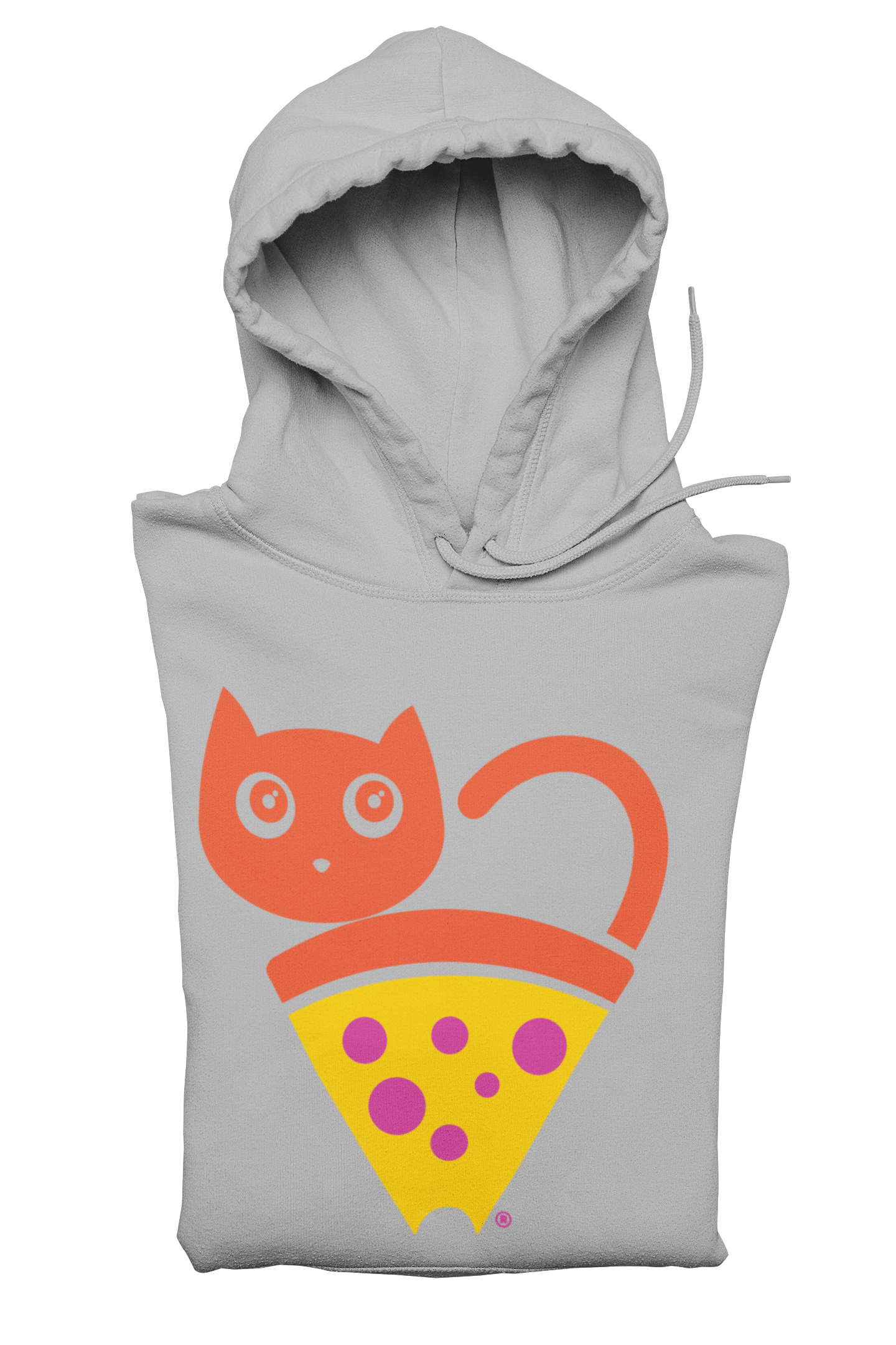 Pizza Cat Hooded Sweatshirt (Full Color)