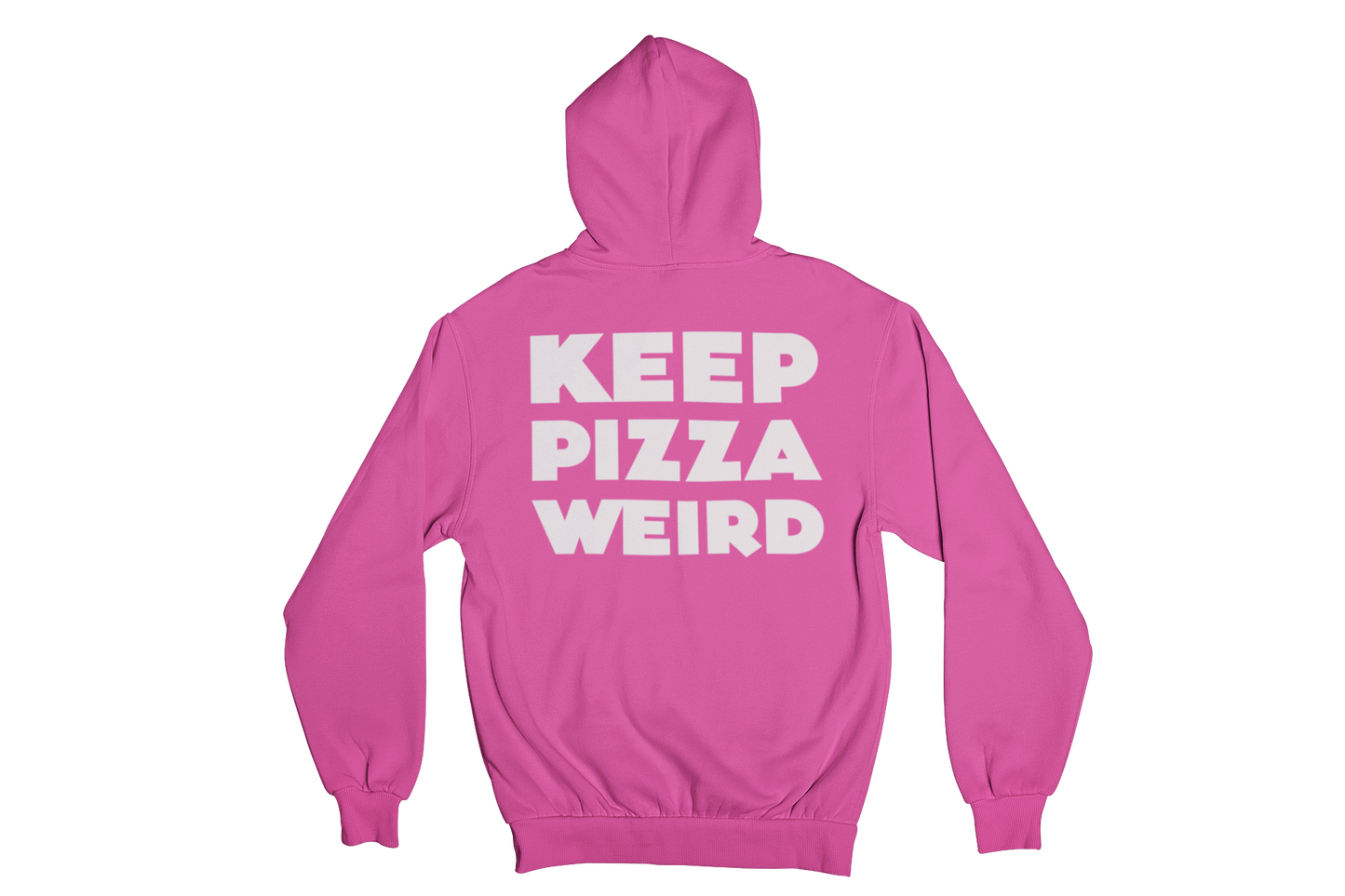 Pizza Cat Hoodie (White Logo)